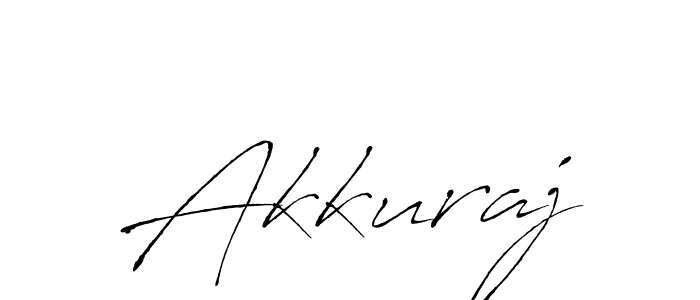 How to make Akkuraj signature? Antro_Vectra is a professional autograph style. Create handwritten signature for Akkuraj name. Akkuraj signature style 6 images and pictures png