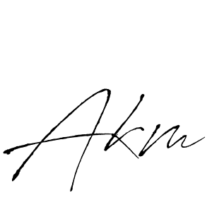 How to Draw Akm signature style? Antro_Vectra is a latest design signature styles for name Akm. Akm signature style 6 images and pictures png