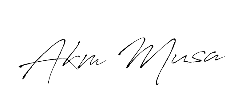 The best way (Antro_Vectra) to make a short signature is to pick only two or three words in your name. The name Akm Musa include a total of six letters. For converting this name. Akm Musa signature style 6 images and pictures png