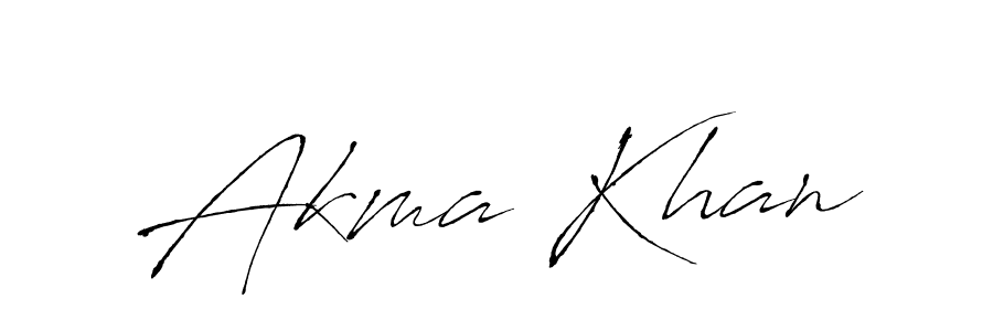 Here are the top 10 professional signature styles for the name Akma Khan. These are the best autograph styles you can use for your name. Akma Khan signature style 6 images and pictures png