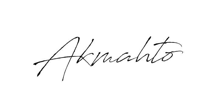 How to Draw Akmahto signature style? Antro_Vectra is a latest design signature styles for name Akmahto. Akmahto signature style 6 images and pictures png
