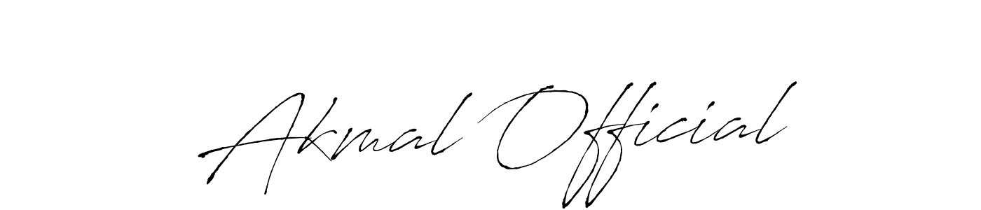 How to Draw Akmal Official signature style? Antro_Vectra is a latest design signature styles for name Akmal Official. Akmal Official signature style 6 images and pictures png