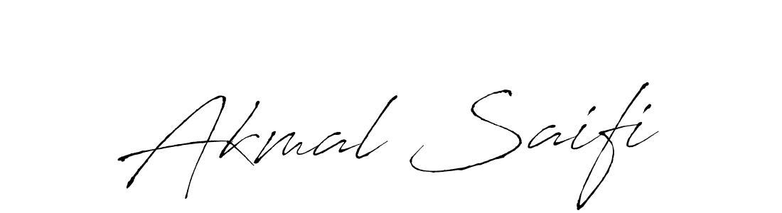 Also You can easily find your signature by using the search form. We will create Akmal Saifi name handwritten signature images for you free of cost using Antro_Vectra sign style. Akmal Saifi signature style 6 images and pictures png