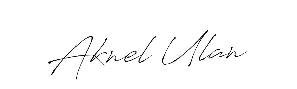 How to Draw Aknel Ulan signature style? Antro_Vectra is a latest design signature styles for name Aknel Ulan. Aknel Ulan signature style 6 images and pictures png