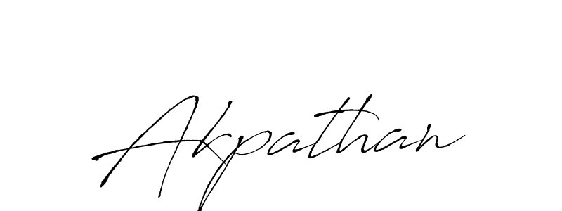 Make a beautiful signature design for name Akpathan. With this signature (Antro_Vectra) style, you can create a handwritten signature for free. Akpathan signature style 6 images and pictures png