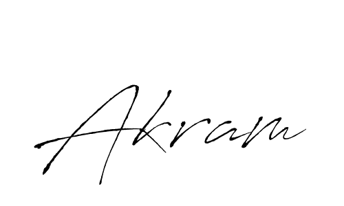Create a beautiful signature design for name Akram. With this signature (Antro_Vectra) fonts, you can make a handwritten signature for free. Akram signature style 6 images and pictures png