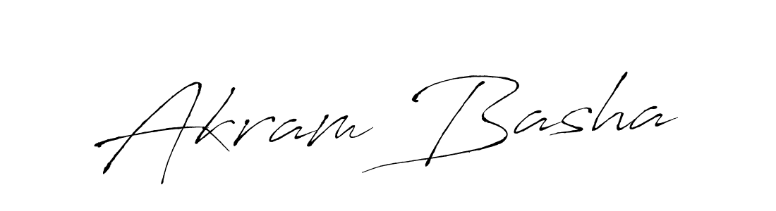 How to make Akram Basha signature? Antro_Vectra is a professional autograph style. Create handwritten signature for Akram Basha name. Akram Basha signature style 6 images and pictures png