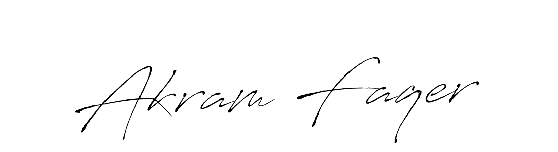 The best way (Antro_Vectra) to make a short signature is to pick only two or three words in your name. The name Akram Faqer include a total of six letters. For converting this name. Akram Faqer signature style 6 images and pictures png