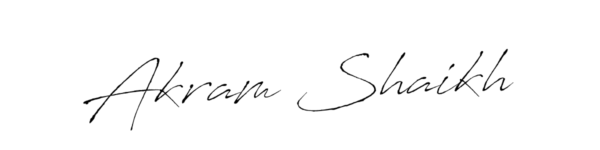 You can use this online signature creator to create a handwritten signature for the name Akram Shaikh. This is the best online autograph maker. Akram Shaikh signature style 6 images and pictures png