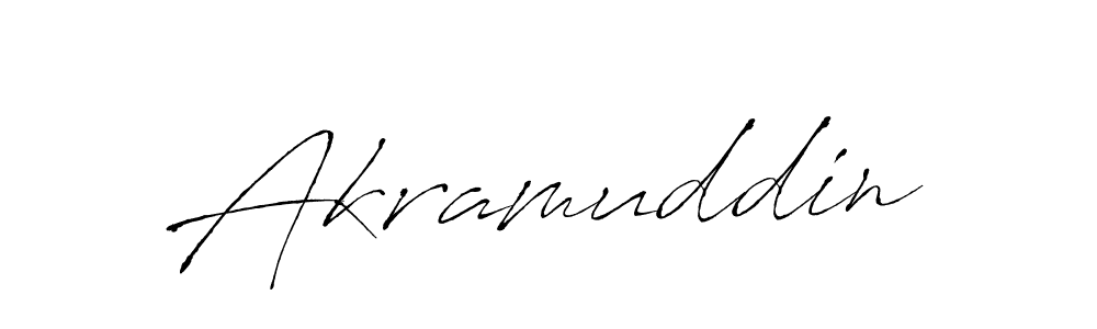 The best way (Antro_Vectra) to make a short signature is to pick only two or three words in your name. The name Akramuddin include a total of six letters. For converting this name. Akramuddin signature style 6 images and pictures png