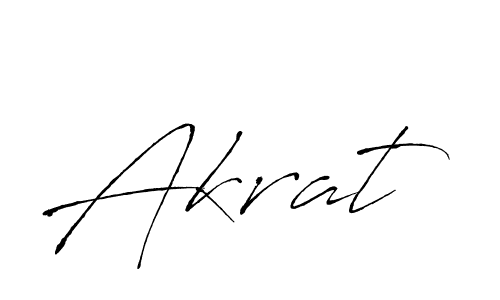 How to Draw Akrat signature style? Antro_Vectra is a latest design signature styles for name Akrat. Akrat signature style 6 images and pictures png