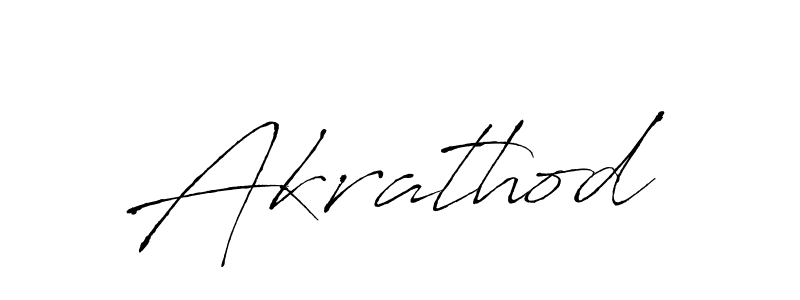 How to make Akrathod signature? Antro_Vectra is a professional autograph style. Create handwritten signature for Akrathod name. Akrathod signature style 6 images and pictures png