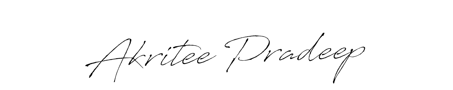 You should practise on your own different ways (Antro_Vectra) to write your name (Akritee Pradeep) in signature. don't let someone else do it for you. Akritee Pradeep signature style 6 images and pictures png