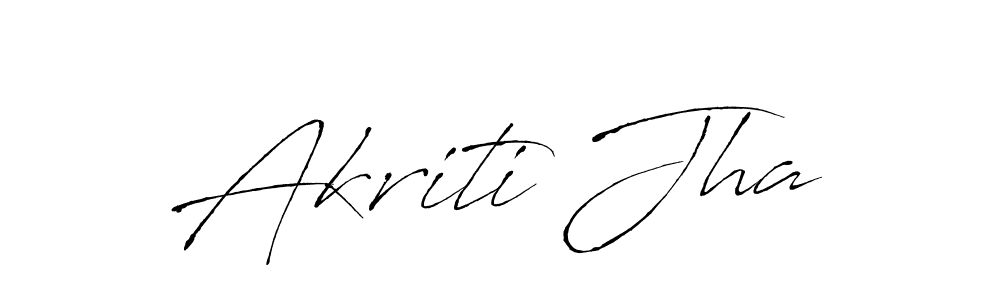 You should practise on your own different ways (Antro_Vectra) to write your name (Akriti Jha) in signature. don't let someone else do it for you. Akriti Jha signature style 6 images and pictures png