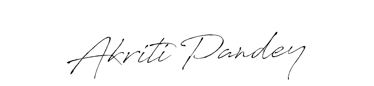 Similarly Antro_Vectra is the best handwritten signature design. Signature creator online .You can use it as an online autograph creator for name Akriti Pandey. Akriti Pandey signature style 6 images and pictures png