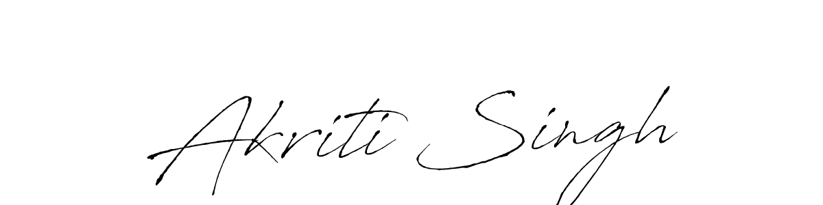 Similarly Antro_Vectra is the best handwritten signature design. Signature creator online .You can use it as an online autograph creator for name Akriti Singh. Akriti Singh signature style 6 images and pictures png