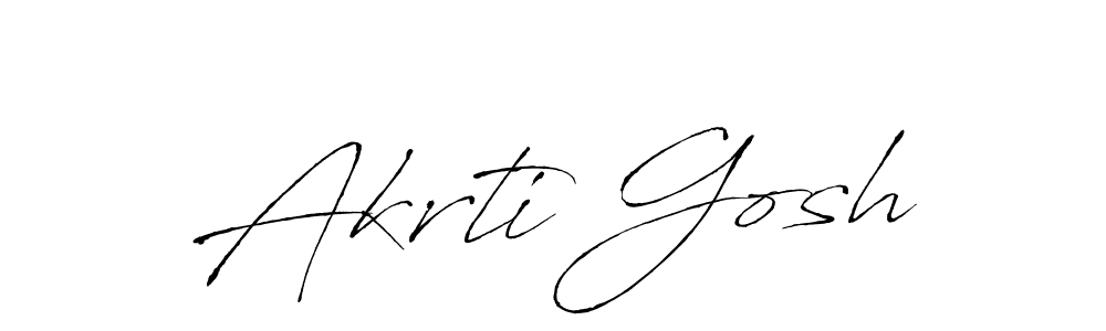 if you are searching for the best signature style for your name Akrti Gosh. so please give up your signature search. here we have designed multiple signature styles  using Antro_Vectra. Akrti Gosh signature style 6 images and pictures png