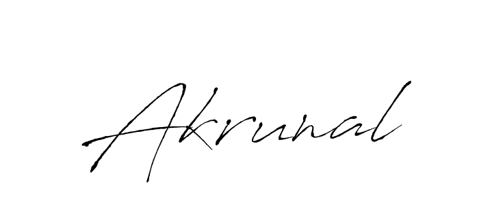 if you are searching for the best signature style for your name Akrunal. so please give up your signature search. here we have designed multiple signature styles  using Antro_Vectra. Akrunal signature style 6 images and pictures png