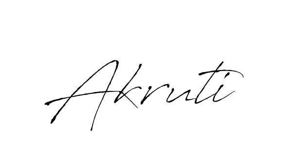 Antro_Vectra is a professional signature style that is perfect for those who want to add a touch of class to their signature. It is also a great choice for those who want to make their signature more unique. Get Akruti name to fancy signature for free. Akruti signature style 6 images and pictures png