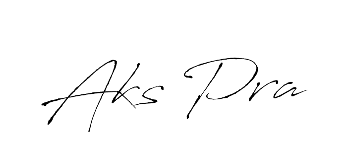 Similarly Antro_Vectra is the best handwritten signature design. Signature creator online .You can use it as an online autograph creator for name Aks Pra. Aks Pra signature style 6 images and pictures png