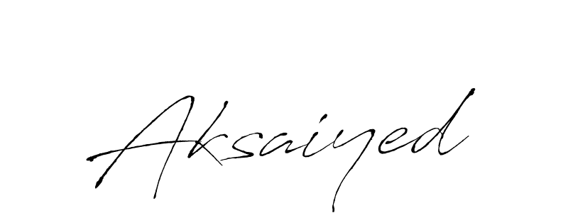 How to make Aksaiyed signature? Antro_Vectra is a professional autograph style. Create handwritten signature for Aksaiyed name. Aksaiyed signature style 6 images and pictures png