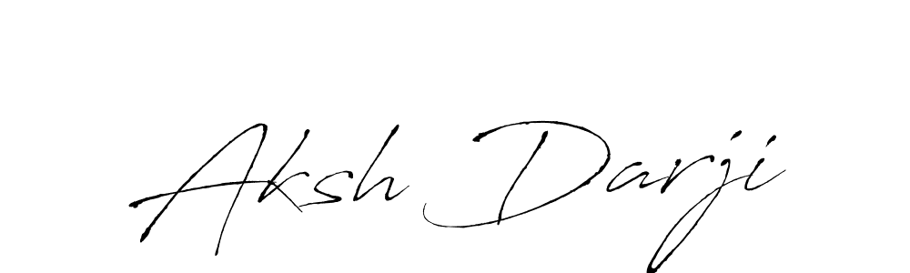 Make a short Aksh Darji signature style. Manage your documents anywhere anytime using Antro_Vectra. Create and add eSignatures, submit forms, share and send files easily. Aksh Darji signature style 6 images and pictures png