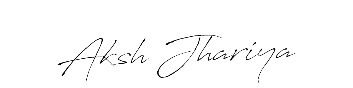 Once you've used our free online signature maker to create your best signature Antro_Vectra style, it's time to enjoy all of the benefits that Aksh Jhariya name signing documents. Aksh Jhariya signature style 6 images and pictures png