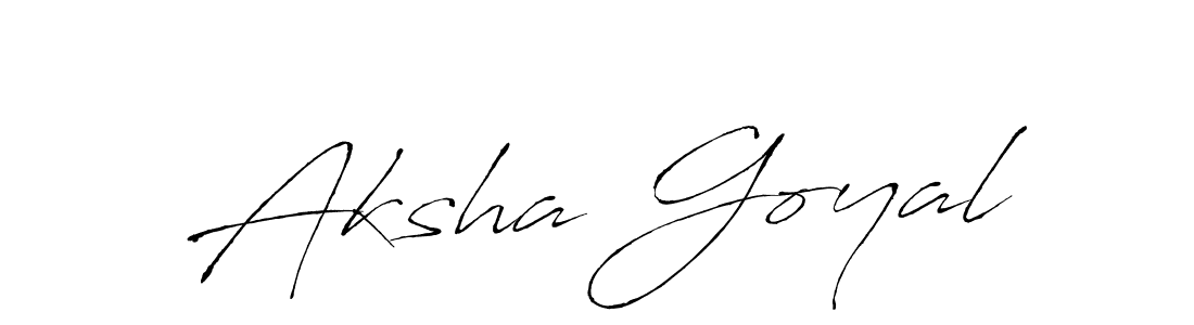 Make a beautiful signature design for name Aksha Goyal. Use this online signature maker to create a handwritten signature for free. Aksha Goyal signature style 6 images and pictures png
