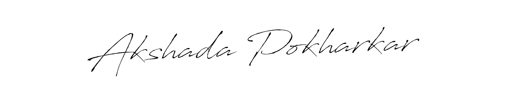 It looks lik you need a new signature style for name Akshada Pokharkar. Design unique handwritten (Antro_Vectra) signature with our free signature maker in just a few clicks. Akshada Pokharkar signature style 6 images and pictures png