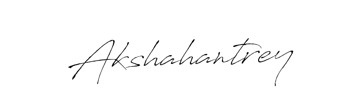 Create a beautiful signature design for name Akshahantrey. With this signature (Antro_Vectra) fonts, you can make a handwritten signature for free. Akshahantrey signature style 6 images and pictures png