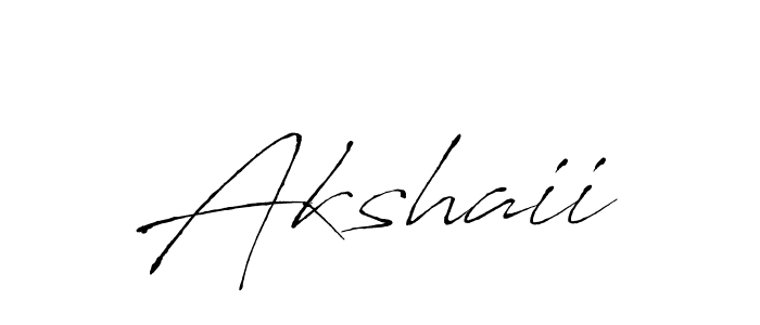 Also we have Akshaii name is the best signature style. Create professional handwritten signature collection using Antro_Vectra autograph style. Akshaii signature style 6 images and pictures png