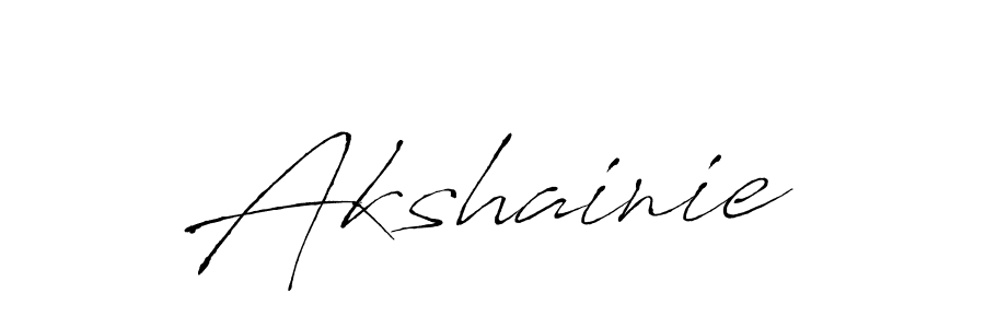 The best way (Antro_Vectra) to make a short signature is to pick only two or three words in your name. The name Akshainie include a total of six letters. For converting this name. Akshainie signature style 6 images and pictures png