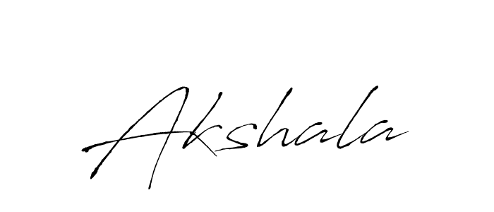 Create a beautiful signature design for name Akshala. With this signature (Antro_Vectra) fonts, you can make a handwritten signature for free. Akshala signature style 6 images and pictures png