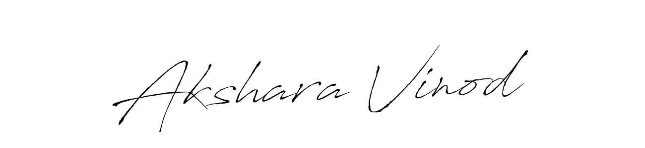 Antro_Vectra is a professional signature style that is perfect for those who want to add a touch of class to their signature. It is also a great choice for those who want to make their signature more unique. Get Akshara Vinod name to fancy signature for free. Akshara Vinod signature style 6 images and pictures png