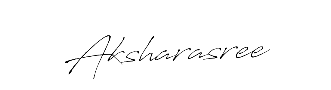 Antro_Vectra is a professional signature style that is perfect for those who want to add a touch of class to their signature. It is also a great choice for those who want to make their signature more unique. Get Aksharasree name to fancy signature for free. Aksharasree signature style 6 images and pictures png