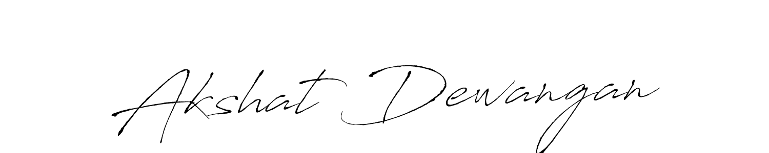 Akshat Dewangan stylish signature style. Best Handwritten Sign (Antro_Vectra) for my name. Handwritten Signature Collection Ideas for my name Akshat Dewangan. Akshat Dewangan signature style 6 images and pictures png