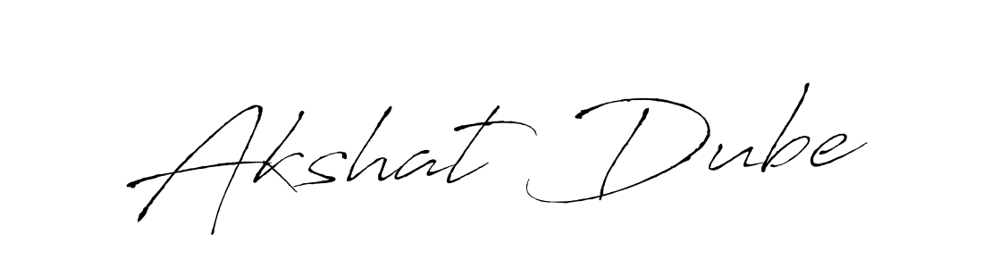 How to make Akshat Dube signature? Antro_Vectra is a professional autograph style. Create handwritten signature for Akshat Dube name. Akshat Dube signature style 6 images and pictures png
