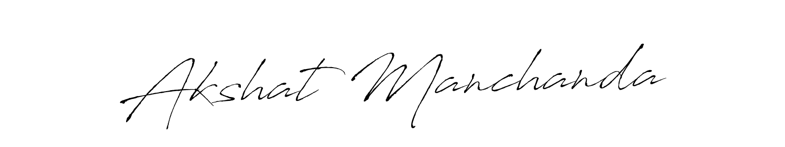 It looks lik you need a new signature style for name Akshat Manchanda. Design unique handwritten (Antro_Vectra) signature with our free signature maker in just a few clicks. Akshat Manchanda signature style 6 images and pictures png