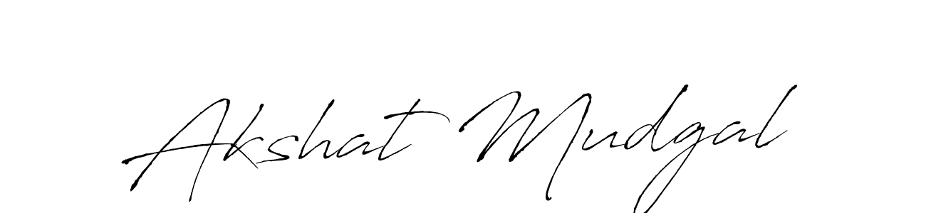 How to make Akshat Mudgal signature? Antro_Vectra is a professional autograph style. Create handwritten signature for Akshat Mudgal name. Akshat Mudgal signature style 6 images and pictures png