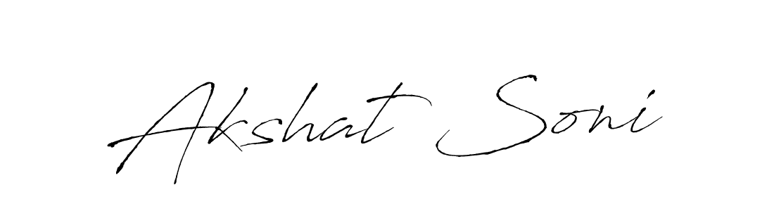 The best way (Antro_Vectra) to make a short signature is to pick only two or three words in your name. The name Akshat Soni include a total of six letters. For converting this name. Akshat Soni signature style 6 images and pictures png