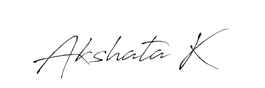 You should practise on your own different ways (Antro_Vectra) to write your name (Akshata K) in signature. don't let someone else do it for you. Akshata K signature style 6 images and pictures png