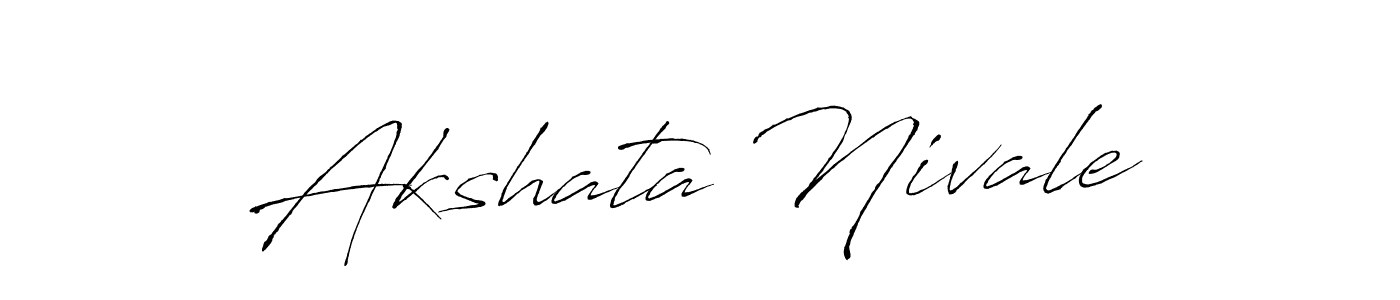 Antro_Vectra is a professional signature style that is perfect for those who want to add a touch of class to their signature. It is also a great choice for those who want to make their signature more unique. Get Akshata Nivale name to fancy signature for free. Akshata Nivale signature style 6 images and pictures png