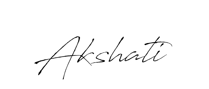 The best way (Antro_Vectra) to make a short signature is to pick only two or three words in your name. The name Akshati include a total of six letters. For converting this name. Akshati signature style 6 images and pictures png