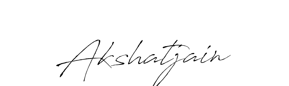 How to make Akshatjain name signature. Use Antro_Vectra style for creating short signs online. This is the latest handwritten sign. Akshatjain signature style 6 images and pictures png