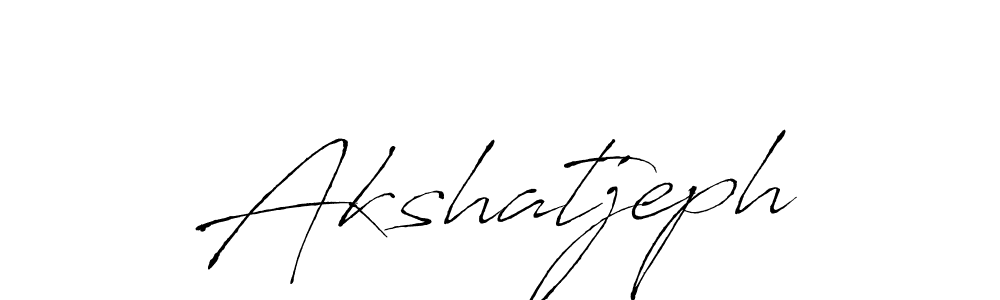 Use a signature maker to create a handwritten signature online. With this signature software, you can design (Antro_Vectra) your own signature for name Akshatjeph. Akshatjeph signature style 6 images and pictures png