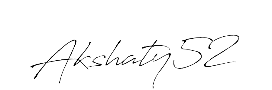 Also You can easily find your signature by using the search form. We will create Akshaty52 name handwritten signature images for you free of cost using Antro_Vectra sign style. Akshaty52 signature style 6 images and pictures png