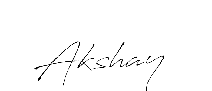 Also we have Akshay  name is the best signature style. Create professional handwritten signature collection using Antro_Vectra autograph style. Akshay  signature style 6 images and pictures png