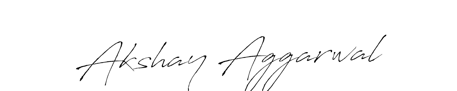 How to make Akshay Aggarwal signature? Antro_Vectra is a professional autograph style. Create handwritten signature for Akshay Aggarwal name. Akshay Aggarwal signature style 6 images and pictures png