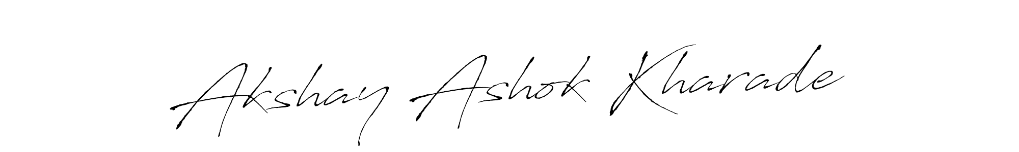 if you are searching for the best signature style for your name Akshay Ashok Kharade. so please give up your signature search. here we have designed multiple signature styles  using Antro_Vectra. Akshay Ashok Kharade signature style 6 images and pictures png