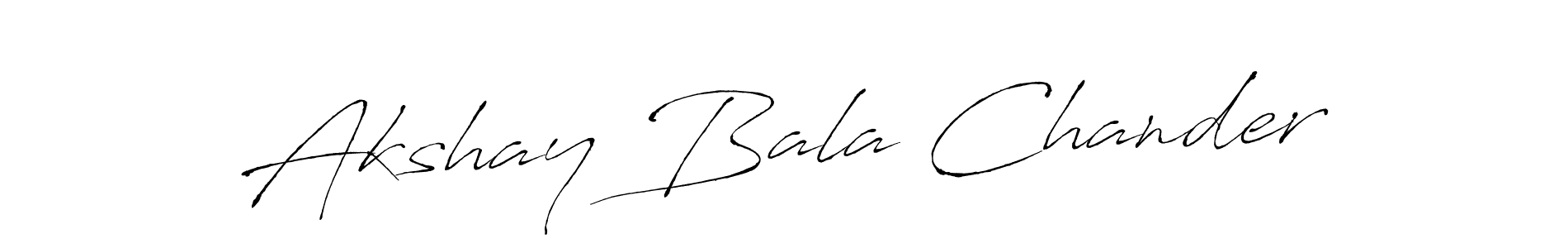 Also You can easily find your signature by using the search form. We will create Akshay Bala Chander name handwritten signature images for you free of cost using Antro_Vectra sign style. Akshay Bala Chander signature style 6 images and pictures png